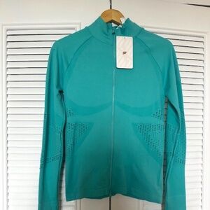 Fabletics long sleeve running ziplock jacket